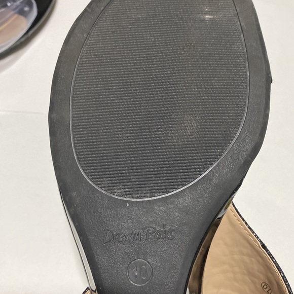 Dream Pairs Aditi black low heel sandals size 10 - Picture 12 of 15